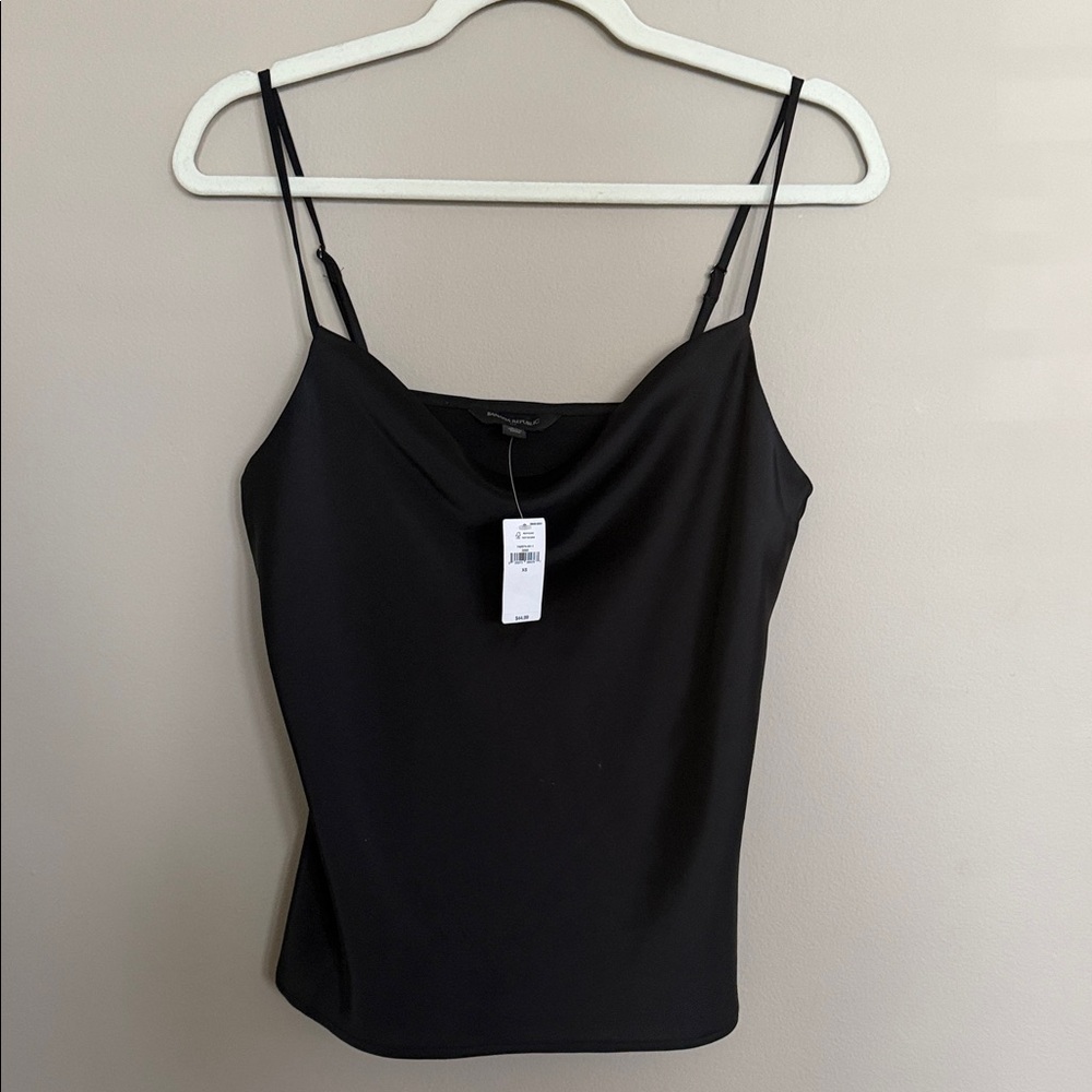 NWT Banana Republic Black Tank Top Size XS